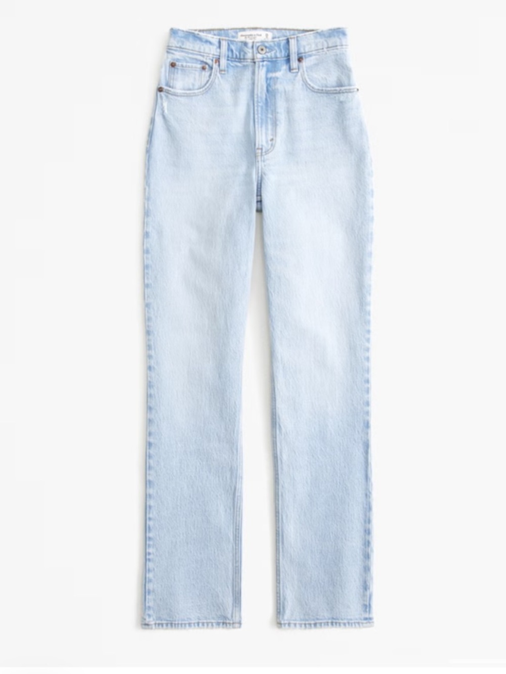 Ultra high rise 90s straight jeans
